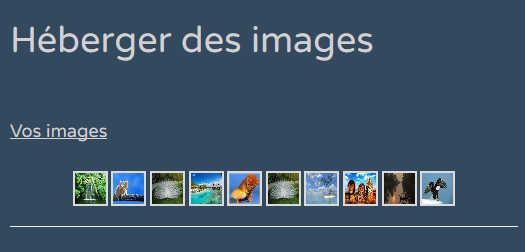 Image Héberger des images